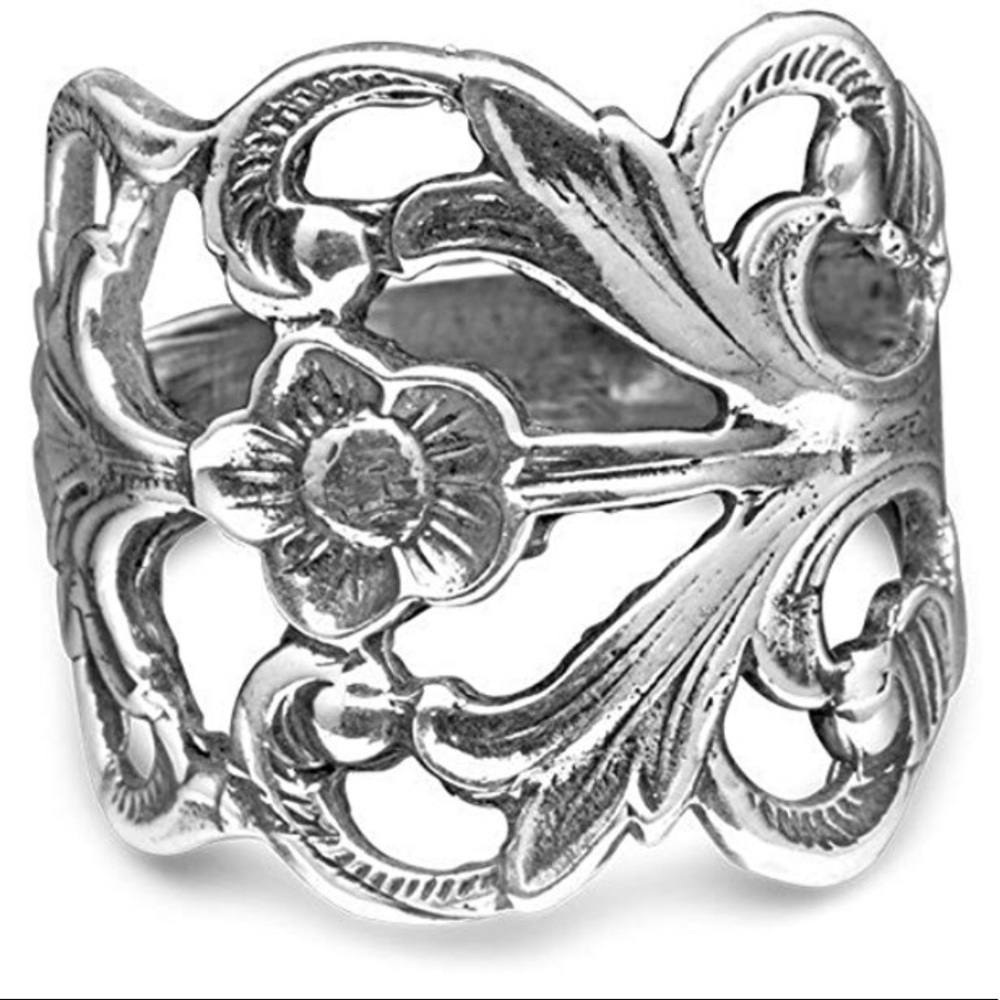 Hazel Silver Spoon Ring